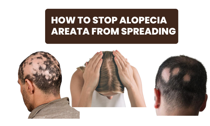 How to stop alopecia areata from spreading